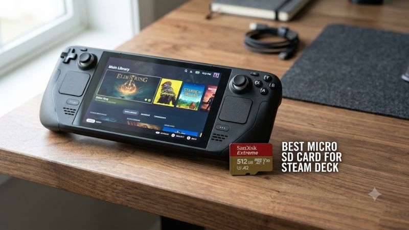 Best MicroSD Card for Steam Deck