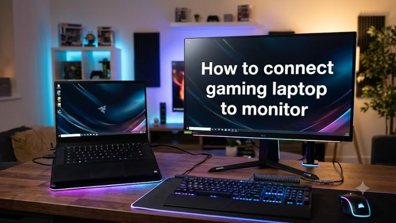 How to Connect a Gaming Laptop to a Monitor