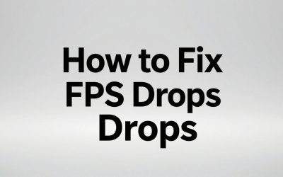 How to Fix FPS Drops in Call of Duty: Warzone