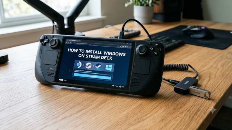 How to Install Windows on Steam Deck