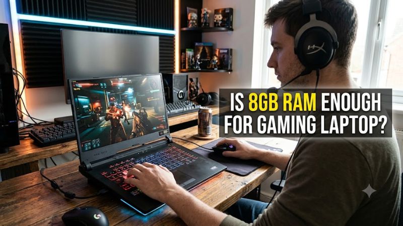 Is 8GB RAM Enough for a Gaming Laptop