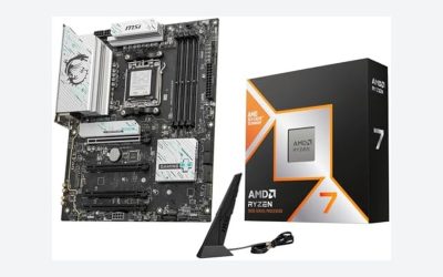 Micro Center Ryzen 7 9800X3D and MSI B850 GAMING PLUS WIFI Bundle Review