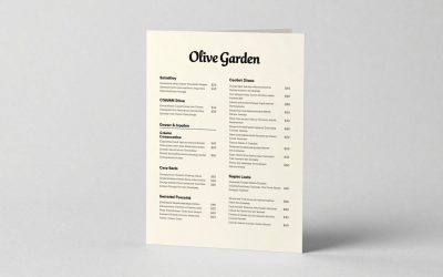 Olive Garden Menu With Prices: 2026 Guide
