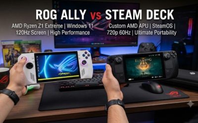 ROG Ally vs Steam Deck: Which Handheld Gaming PC Should You Buy in 2026?